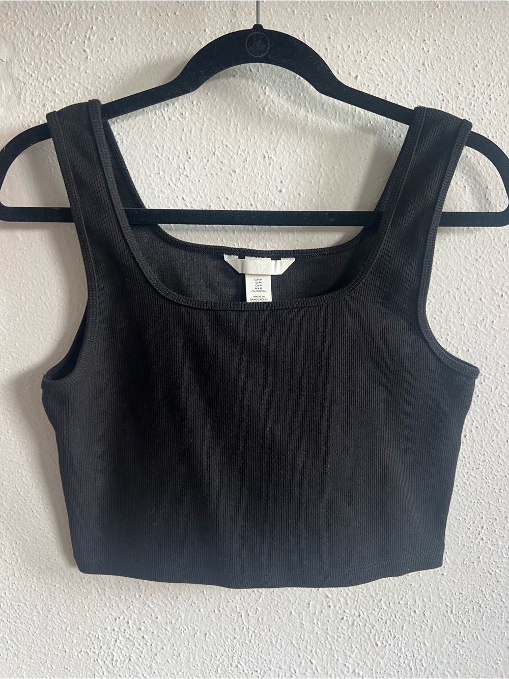 H&M Ribbed Crop Tank